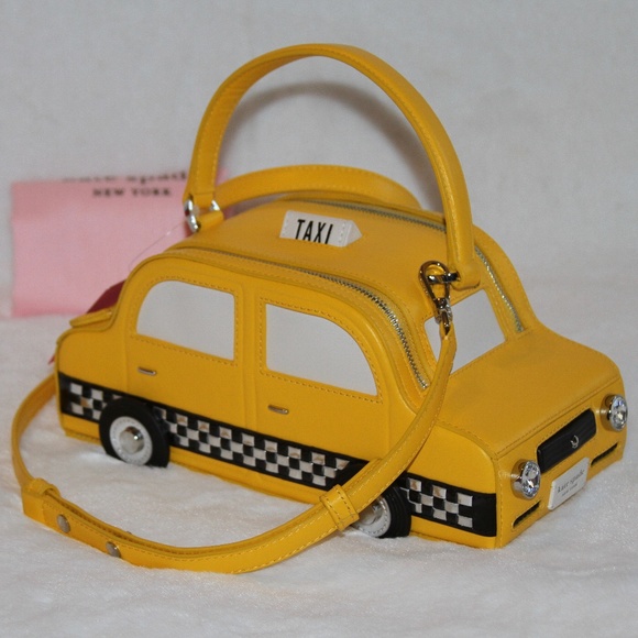 kate spade Handbags - NWT Kate spade Designer Bag leather 3D taxi cab crossbody bag Purse Handbag